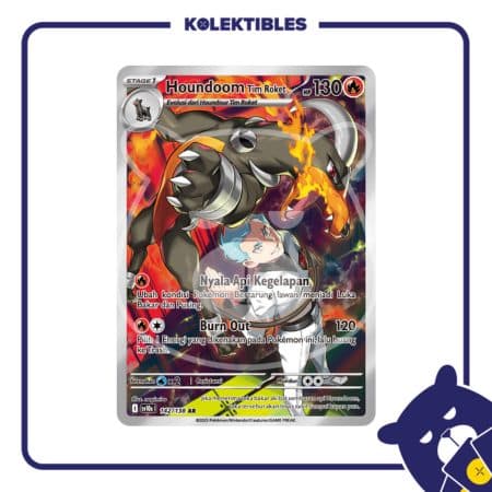 Pokemon Indonesia - SV10s 142/138 AR - Houndoom Tim Roket