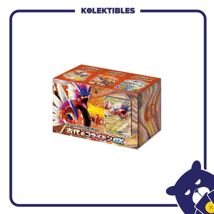 Pokemon Japan - Ancient Koraidon Ex Scarlet and Violet Sv Starter Deck & Build Set TCG - 01/273/14/11/113