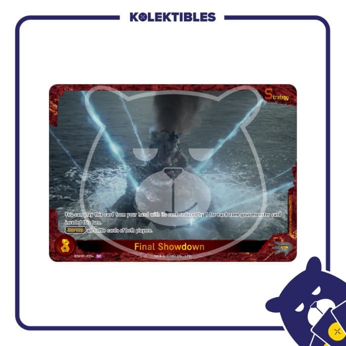 GODZILLA ENGLISH - BP01 - EBP01-033+ SP Parallel Final Showdown