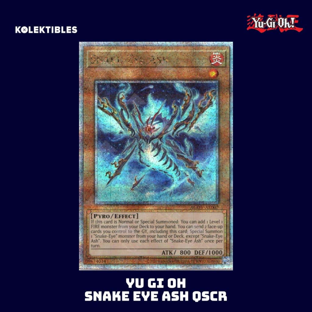 YU GI OH AE - Single Card - Snake-Eye Ash QCSR