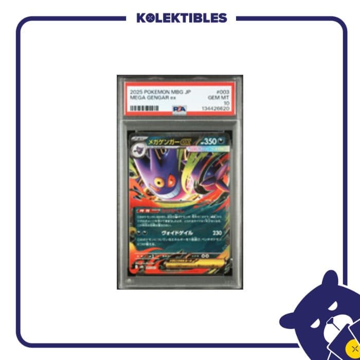 Mega Gengar Ex 003 – Pokemon MBG 2025 Japan – PSA 10 134426620 01/027/02/26/113