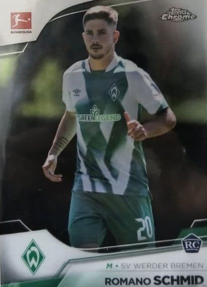 Topps Chrome – Bundesliga Romano SCHMID 01/042/02/11/113