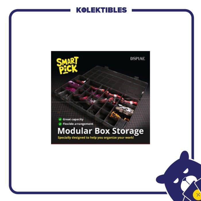 Gundamnesia - DSPIAE BOX-6 Multipurpose Storage Box 386 x 194 x 30 mm 01/162/10/29/194