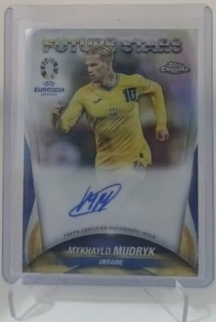 Topps Chrome - Future Stars Mykhaylo Mudryk Ukraine