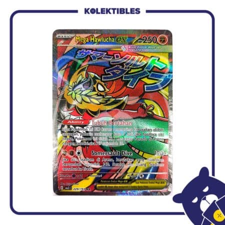 Pokemon Indonesia - MA3 229/193 MA - Mega Hawlucha EX