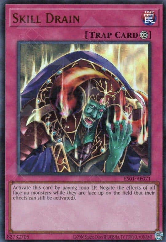 YU GI OH AE - ES01-AE071 Skill Drain UR