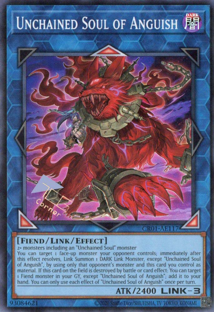 YU GI OH AE - Single Card - CR01-AE117 Unchained Soul of Anguish SR