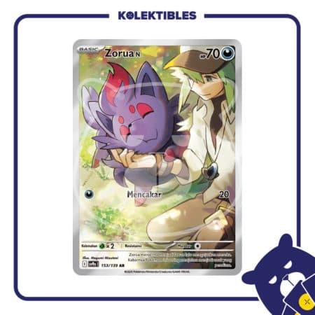 Pokemon Indonesia - SV9s 153/139 AR - Zorua N
