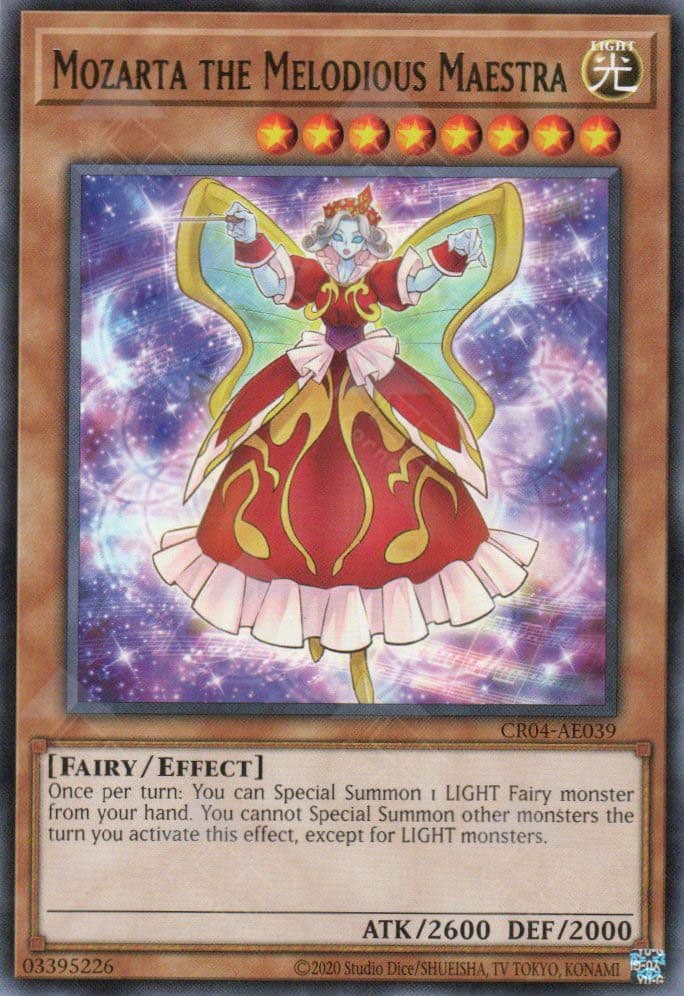 YU GI OH AE - Single Card - CR04-AE039 Mozarta the Melodious Maestra (R)