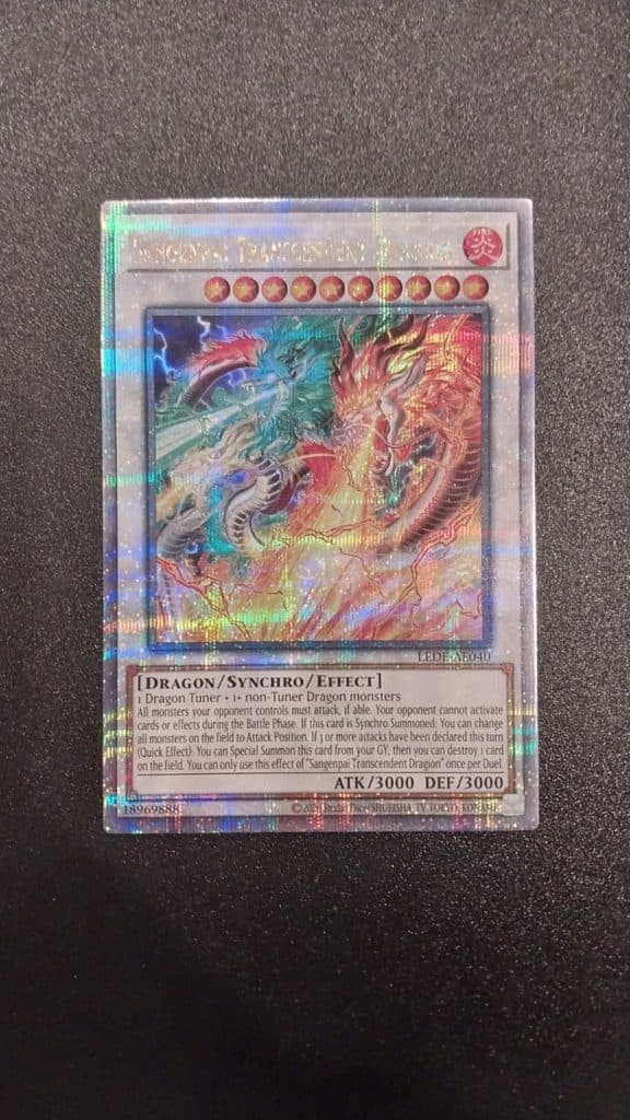 YUGIOH AE - LEDE-AE040 Sangenpai Transcendent Dragion (QCSR)