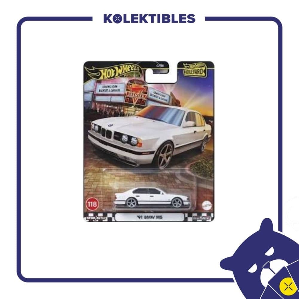 Hot Wheels Premium Boulevard – ‘91 BMW M5 01/169/07/22/190