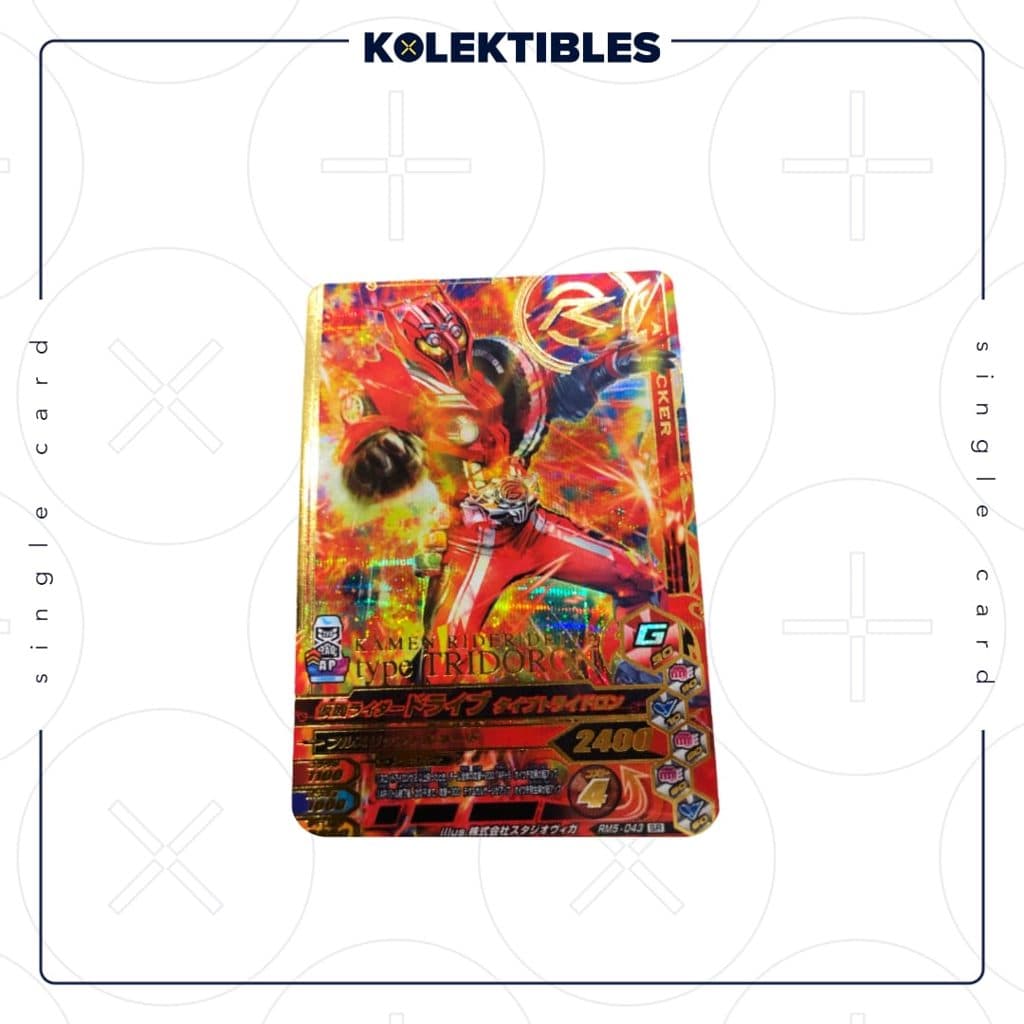 KAMEN RIDER - Masked Kamen Rider Drive Type Tridon RM5 -043 SR HOLO