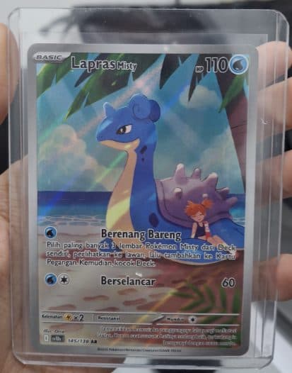 POKEMON INDONESIA – SV10S – 145/138 AR – Lapras Misty