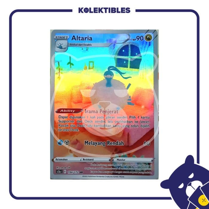 POKEMON INDONESIA - S12a - 194/172 AR – Altaria 01/123/02/11/115