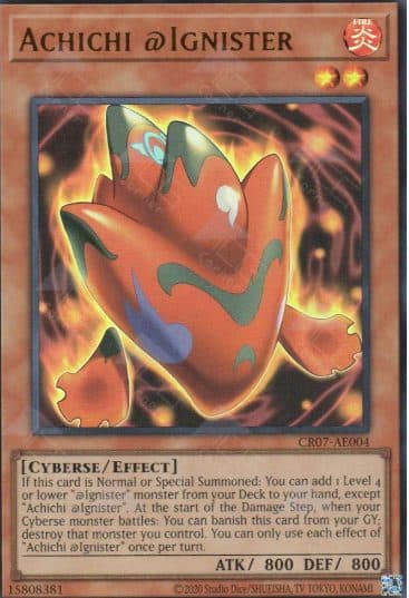 YU GI OH AE – CR07-AE004 UR Achichi @Ignister