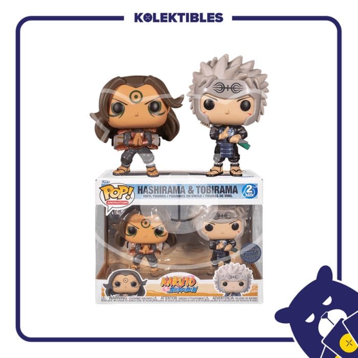 Funko POP! Naruto Shippuden – 2 Pack Hashirama & Tobirama Special Edition 01/04/011/30/195