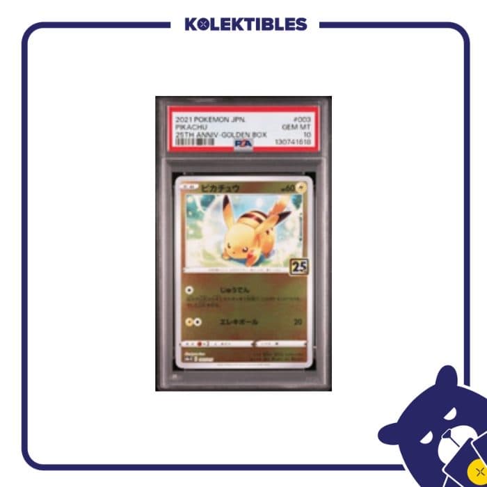Pikachu 003 – Pokemon s8a-G Japan 2021 – PSA 10 130741618 01/027/02/26/113