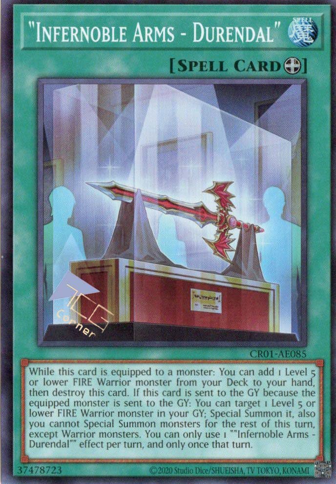YU GI OH AE - Single Card - CR01-AE085 Infernoble Arms - Durendal (SR)