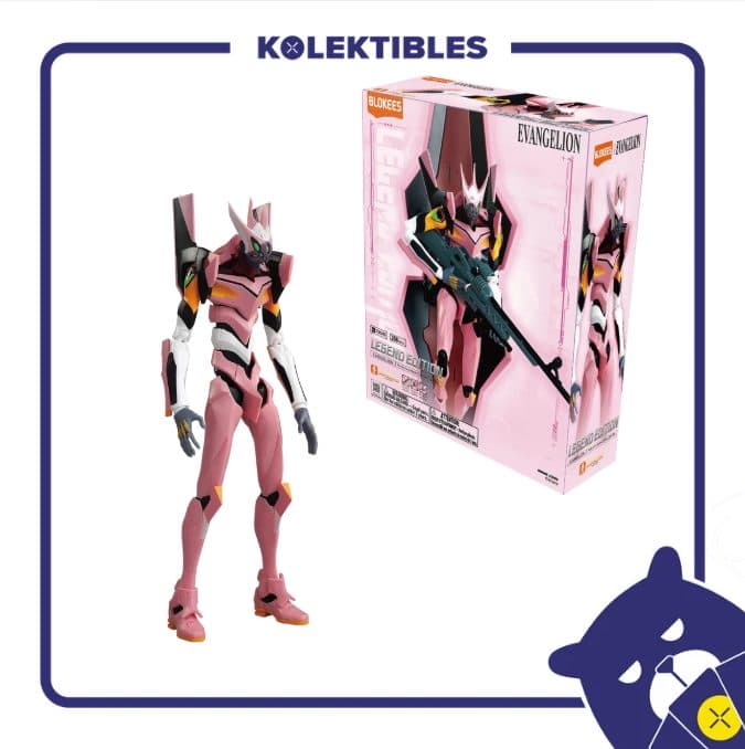 Blokees Figures – Evangelion Production Model Custom – Type-08A