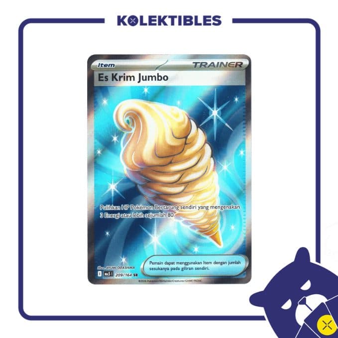 Pokemon Indonesia - MA5 209/164 SR - Es Krim Jumbo