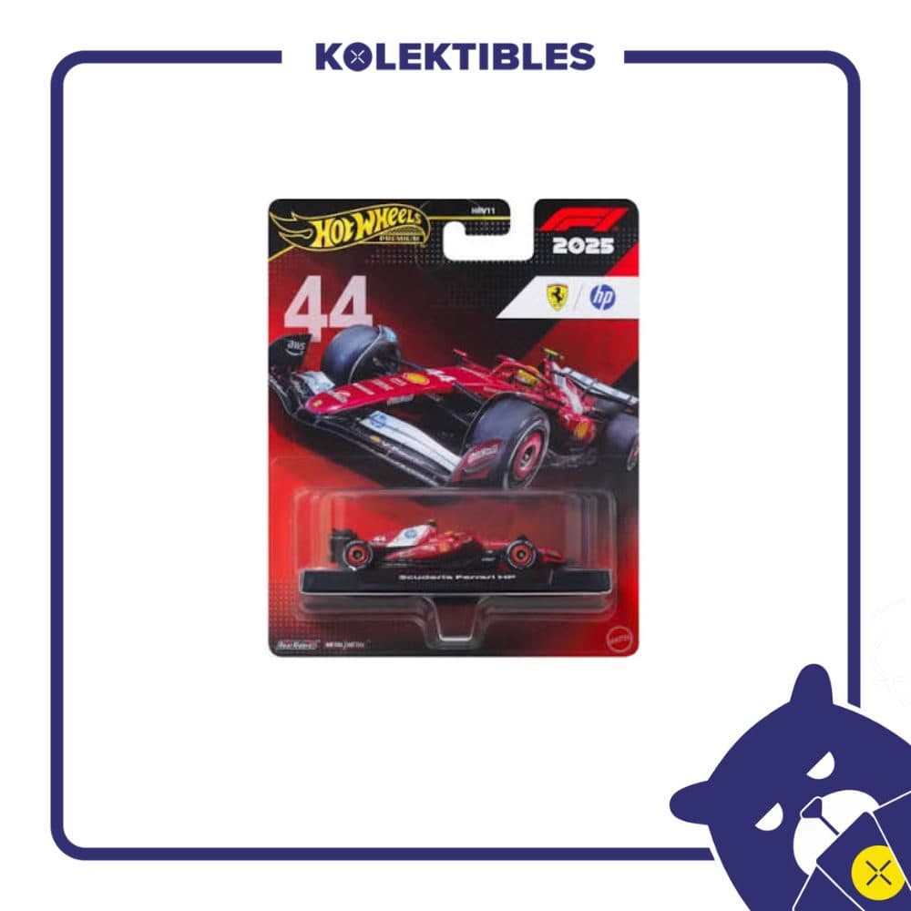 Hot Wheels Premium – 2025 Scuderia Ferrari HP #44 01/159/07/22/190