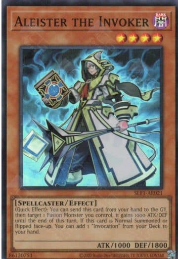 YU GI OH AE - SLF1-AE021 Aleister the Invoker (SR)