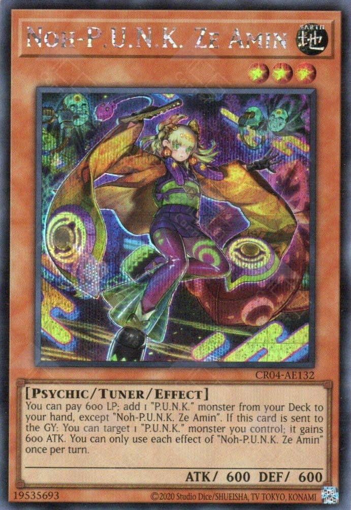 YU GI OH AE – CR04 – Noh-P.U.N.K Ze Amin SER