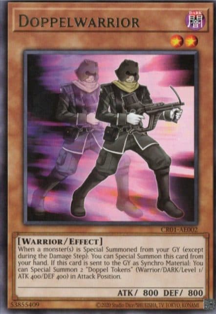 YU GI OH AE - Single Card - CR01-AE002 Doppelwarrior (R)