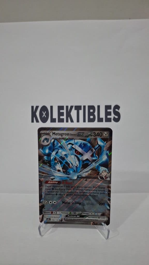 POKEMON INDONESIA - SV9S - 096/139 RR - Metagross Steven EX.