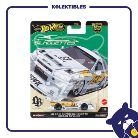 Hotwheels Premium – LBER34 Super Silhouette Nissan Skyline 01/159/07/22/190