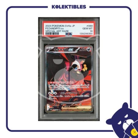 Fezandipiti EX 089 SAR - Pokemon SV6a 2024 Japan - PSA 10