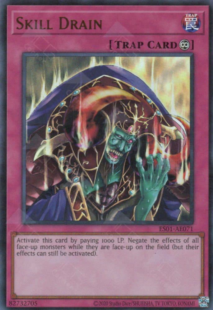 YU GI OH AE - ES01-AE071 Skill Drain UR