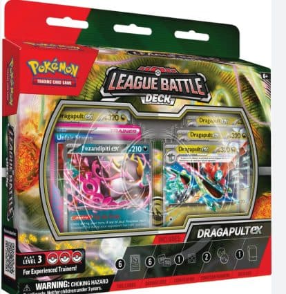 POKEMON ENGLISH - Dragapult Ex League Battle deck