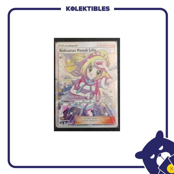 Pokemon Indonesia – Ac3b 259/204 SR Kekuatan Penuh Lilie 01/002/03/11/113