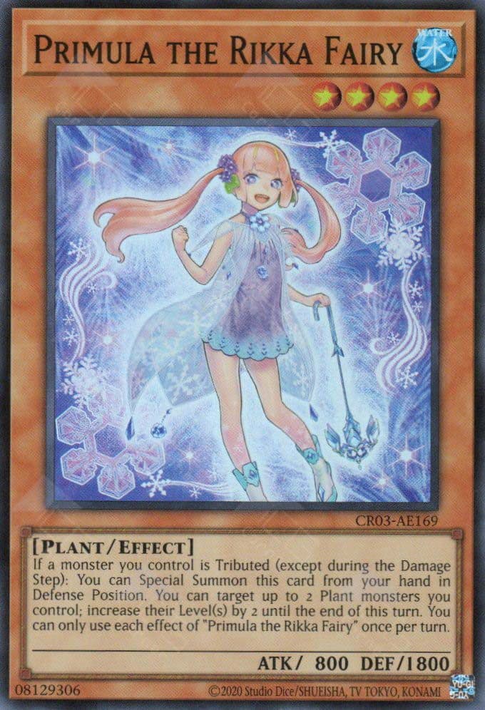 YU GI OH - CR03-AE169 - Primula the Rikka Fairy (SR)