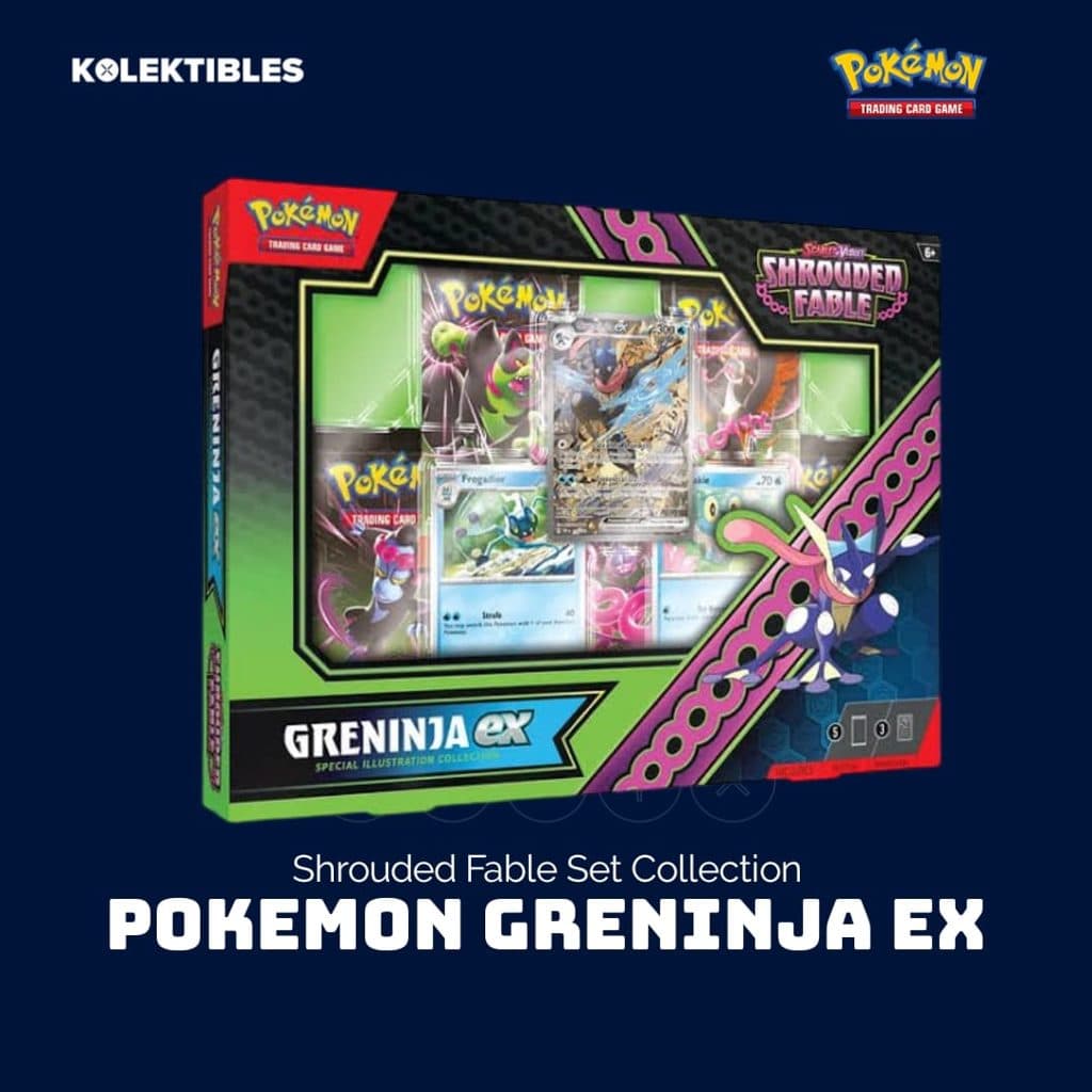POKEMON - Set Collection Greninja Ex Shrouded Fable