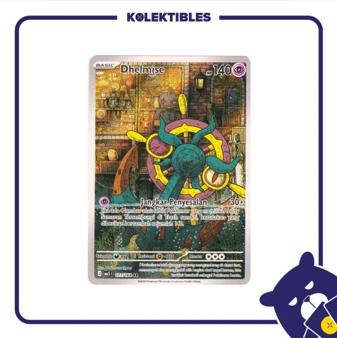 Pokemon Indonesia – MA5 177/164 AR – Dhelmise