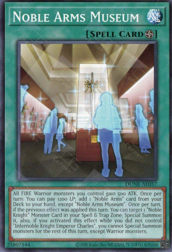 YU GI OH AE - Single Card - DUNE-AE057 Noble Arms Museum (N)