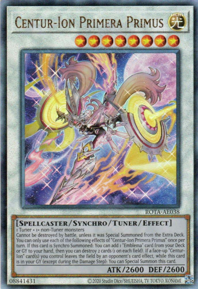 YU GI OH AE - Rota-AE038 Centur-Ion Primera Primus (UL)