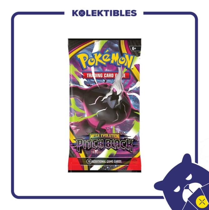 Pokemon English – Booster Pack – ME05 Pitch Black