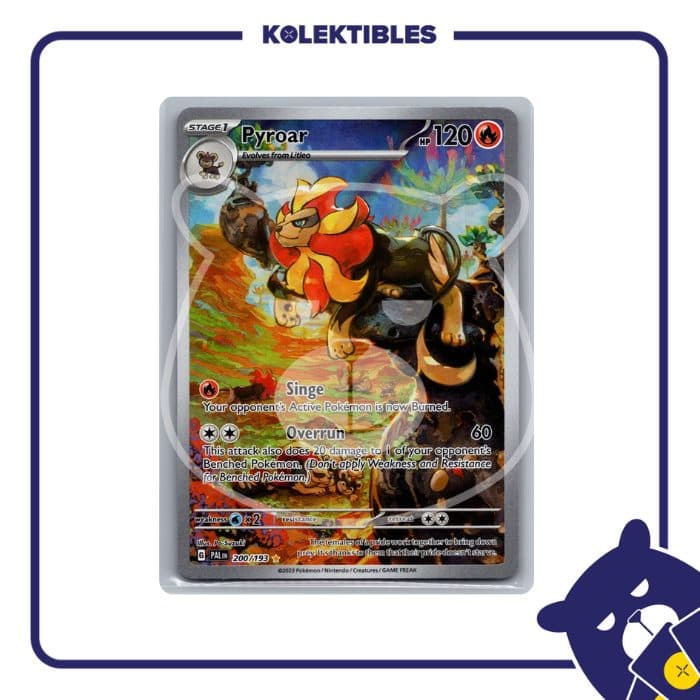 POKEMON ENGLISH - PAL EN 200/193 * - Pyroar 01/123/02/11/115