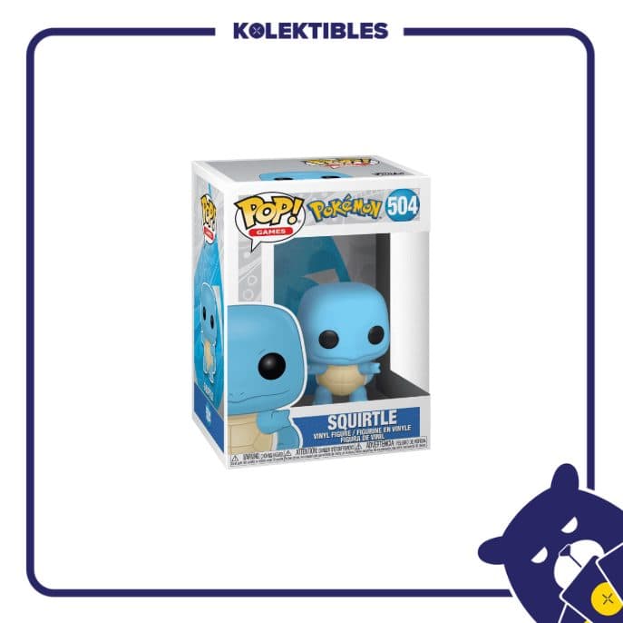 A – Funko Pop Pokemon - 504 Squirtle 01/027/06/17/177