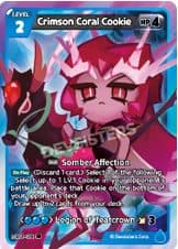 COOKIE RUN – BS4-081 SR Crimson Coral Cookie