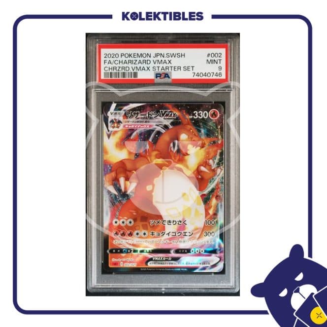 Charizard VMax 002 Full Art - Pokemon SWSH 2020 Japan - PSA 9 - 74040746