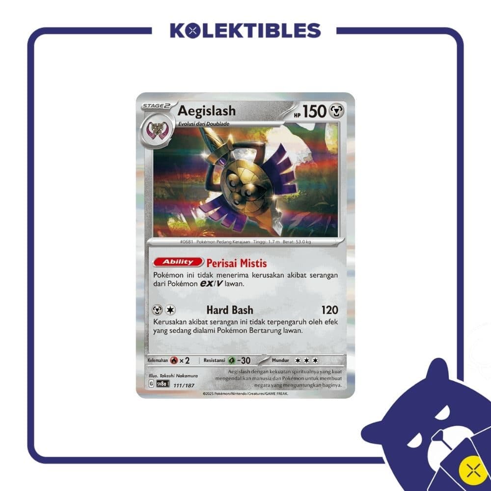 Pokemon Indonesia – sv8a 111/187 Aegislas
