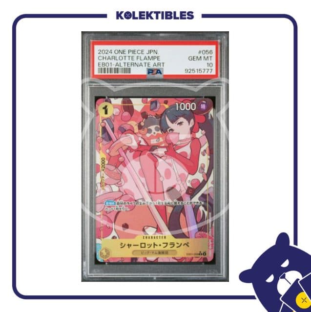 Charlotte Flampe EB01-056 R Alt Art - One Piece Japan 2024 - PSA 10 - 92515777 (161)