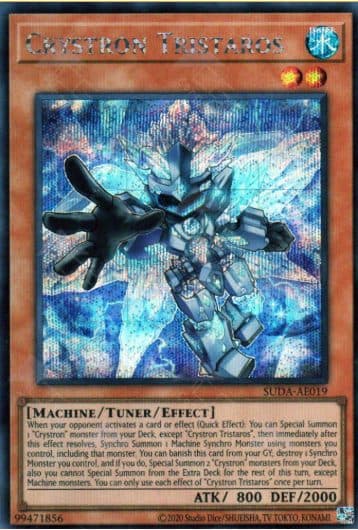 YUGIOH AE - SUDA-AE019 Crystron Tristalos (SER)