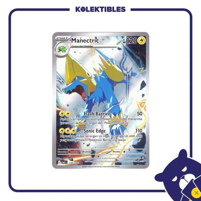 Pokemon Indonesia – MA5 174/164 AR – Manectric