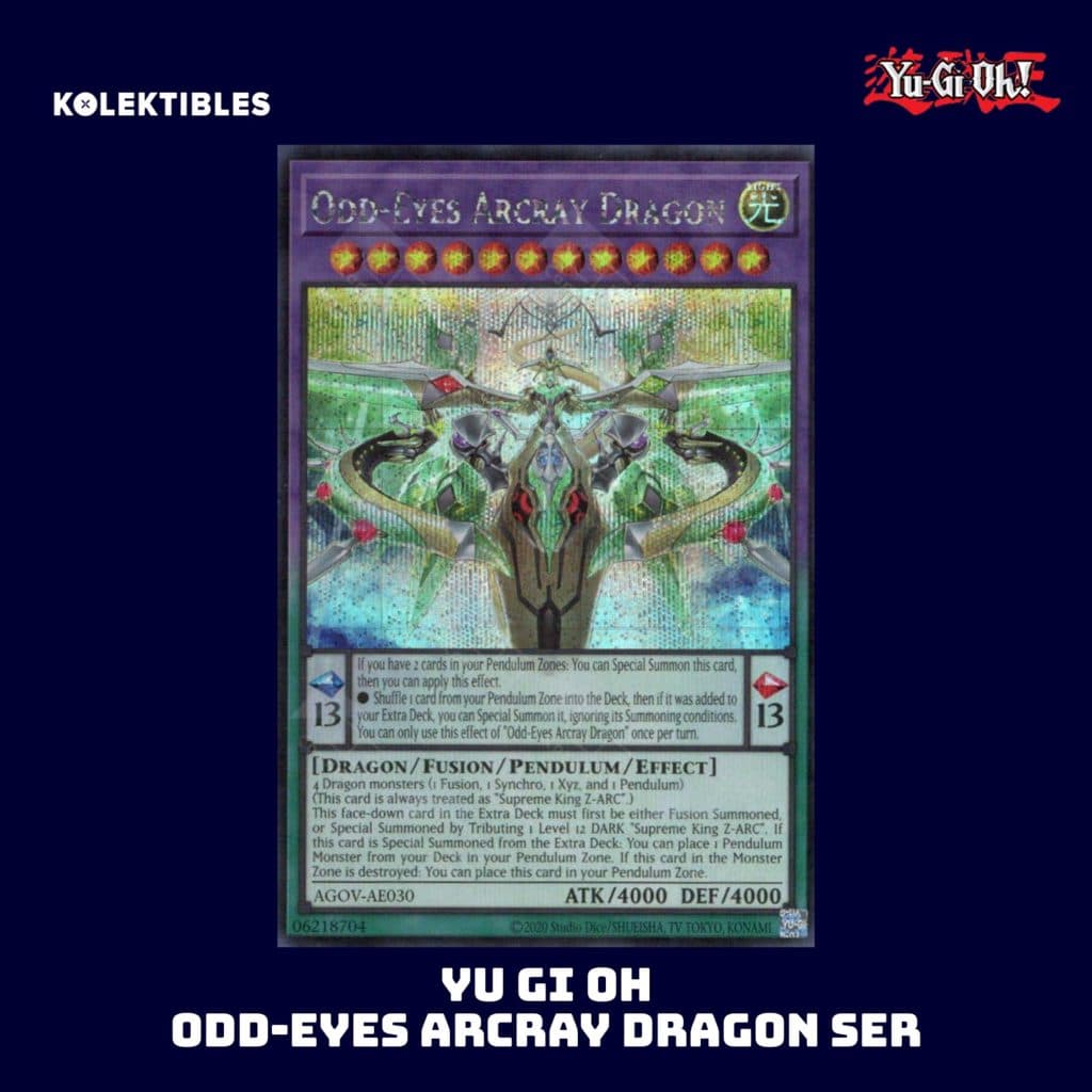YU GI OH AE - AGOV-AE030 - Odd-Eyes Arcray Dragon SER
