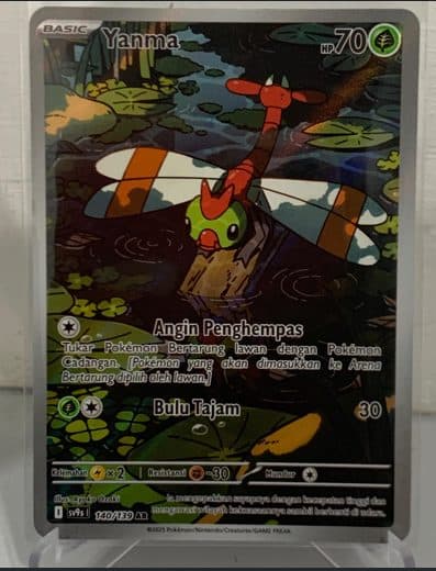 POKEMON INDONESIA - Sv9s 140/139 AR Yanma